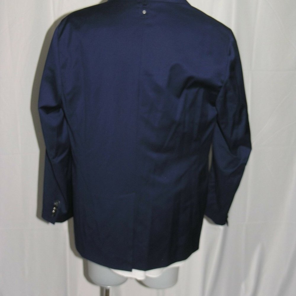 Montecore Lightweight Wool Solid Blue Double Brea… - image 7